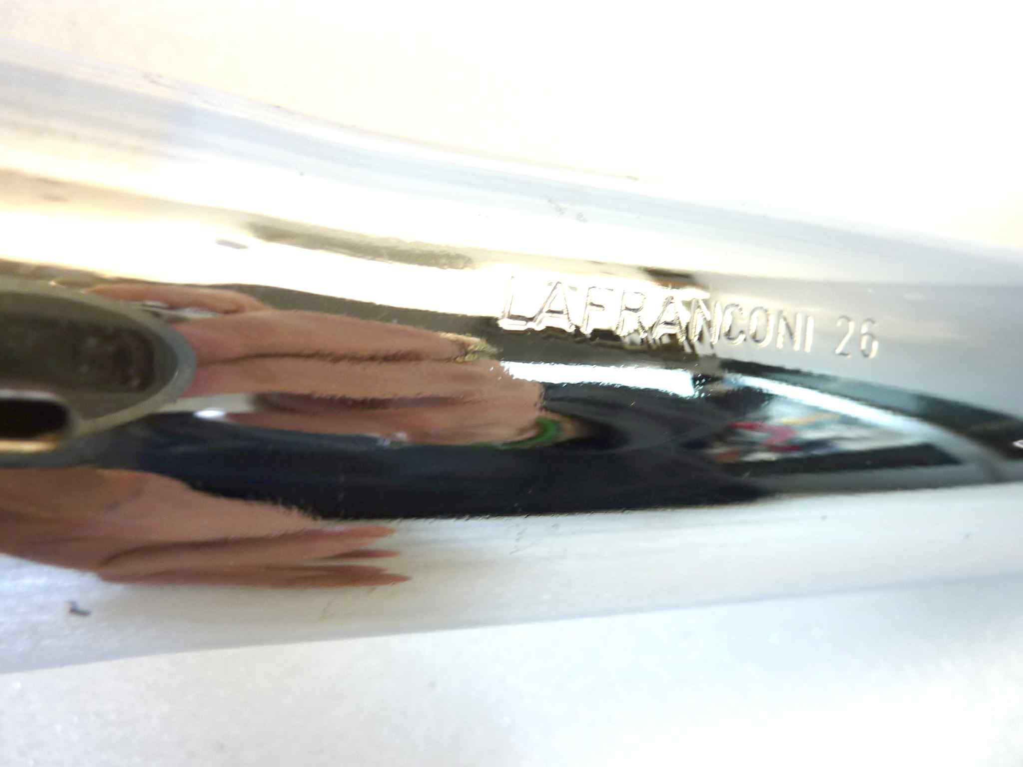 Marmitta terminale sinistra Guzzi 850 T4 1981 Lafranconi 26 S28 silenziatore NUOVO fondo di magazzino, vedi foto, LEGGI DESCRIZIONE - immagine 2