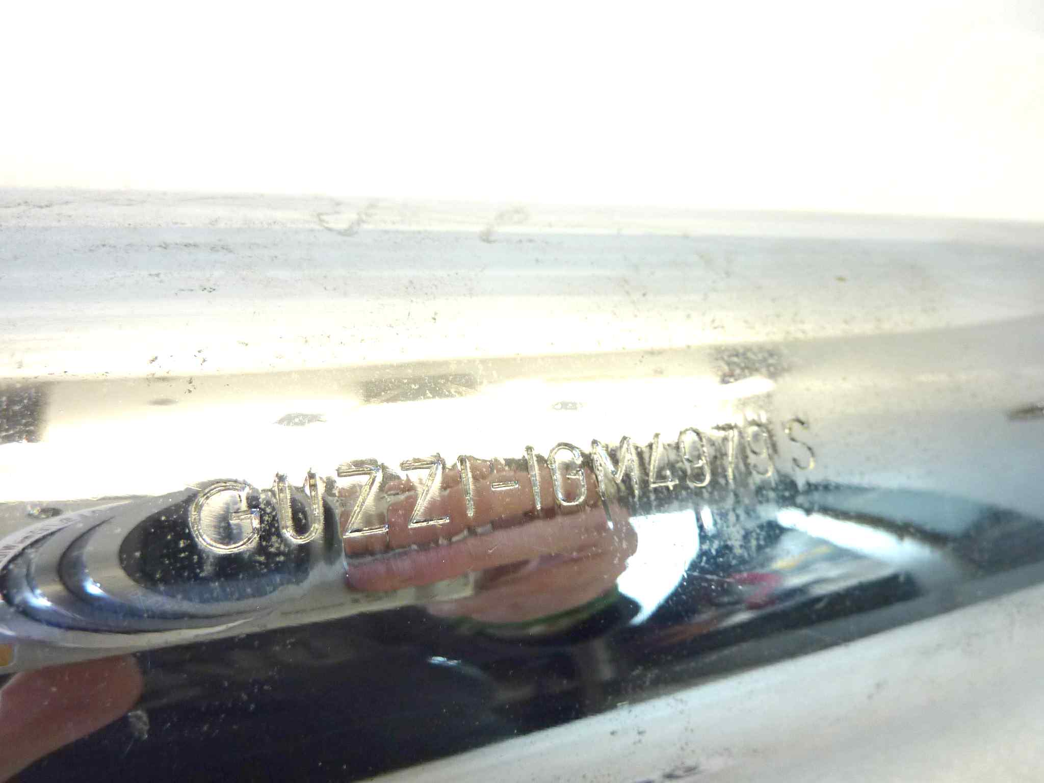 Marmitta terminale sinistra Guzzi V7 Special IGM 4979S silenziatore NUOVO fondo di magazzino, vedi foto, LEGGI DESCRIZIONE - immagine 2