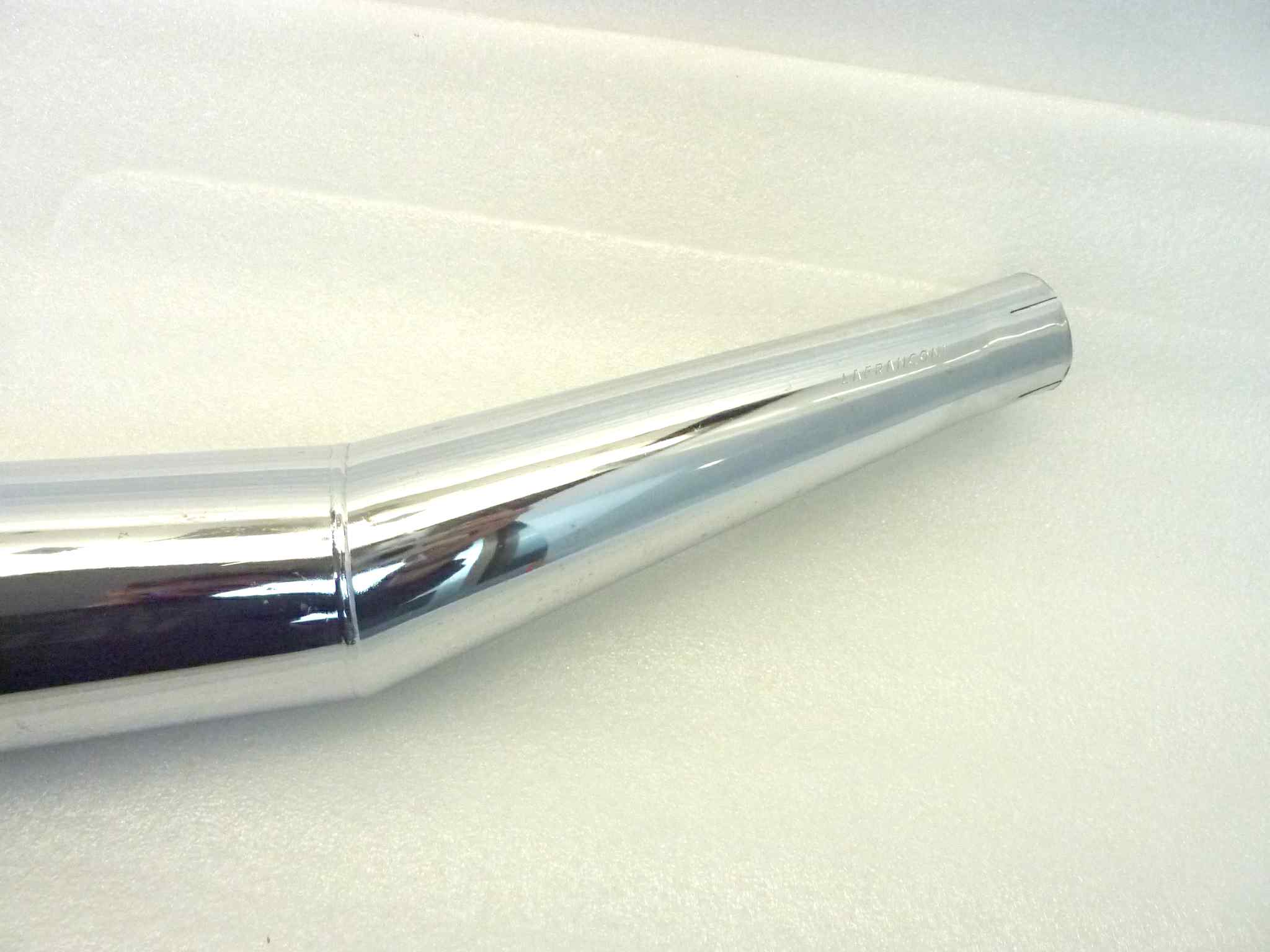 Marmitta terminale destra Guzzi 850 T4 1981 Lafranconi S28 silenziatore senza saldatura esterna sul finale vedi foto NUOVO fondo di magazzino, vedi foto, LEGGI DESCRIZIONE - immagine 9