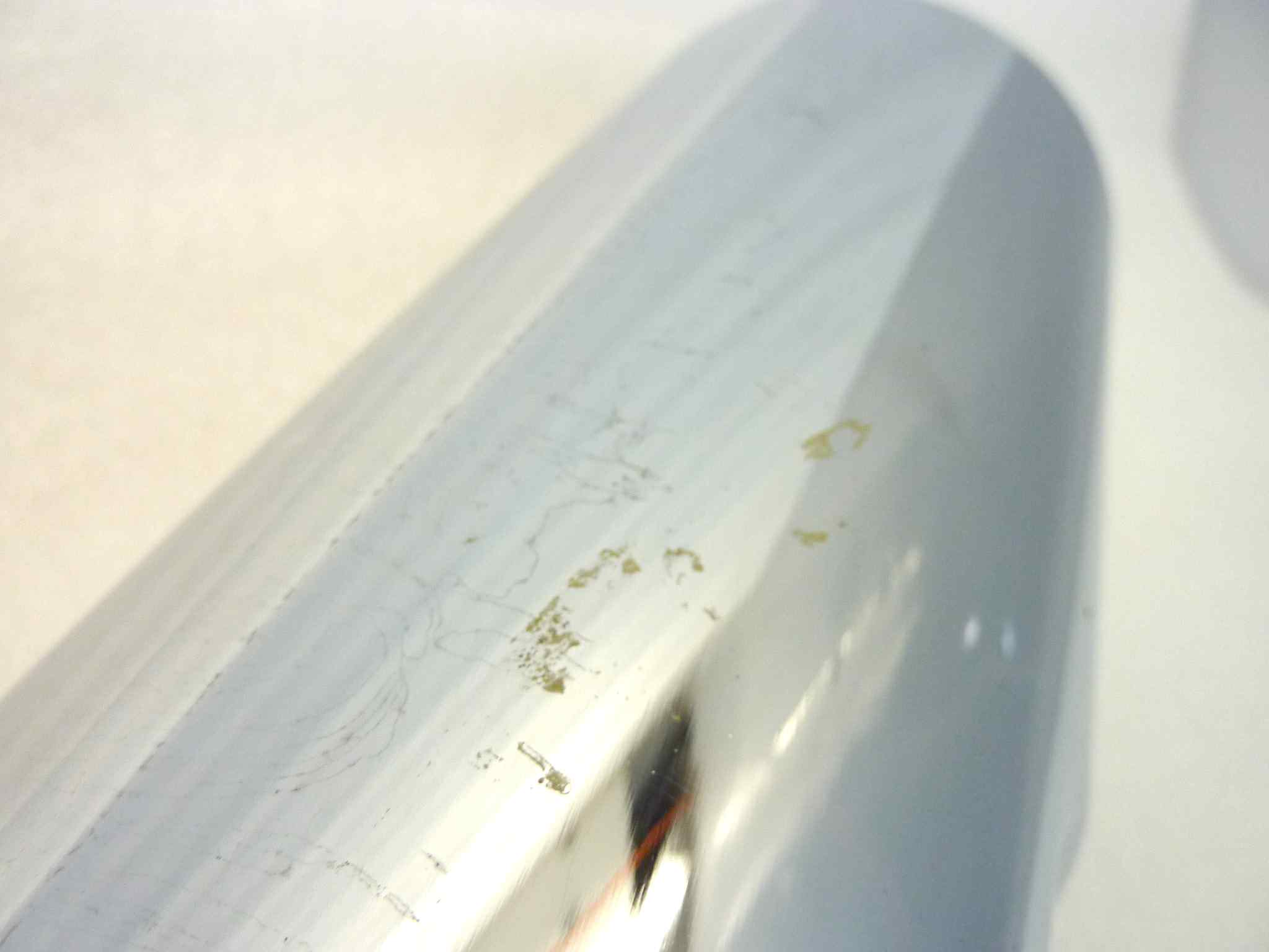 Marmitta terminale destra Guzzi 850 T4 1981 Lafranconi S28 silenziatore senza saldatura esterna sul finale vedi foto NUOVO fondo di magazzino, vedi foto, LEGGI DESCRIZIONE - immagine 14