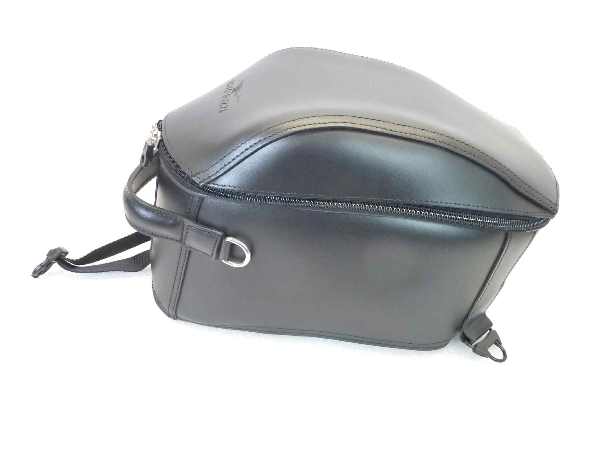 Borsa serbatoio Guzzi California Eldorado 1400 pelle nera cod 2S000521 2S000524 NUOVO fondo di magazzino, vedi foto, LEGGI DESCRIZIONE - immagine 4