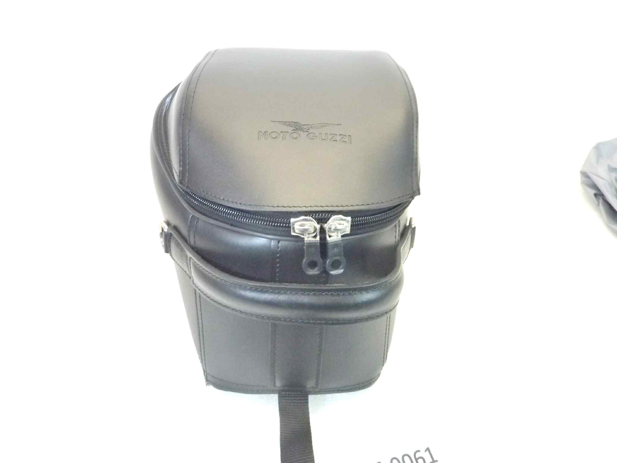 Borsa serbatoio Guzzi California Eldorado 1400 pelle nera cod 2S000521 2S000524 NUOVO fondo di magazzino, vedi foto, LEGGI DESCRIZIONE - immagine 10