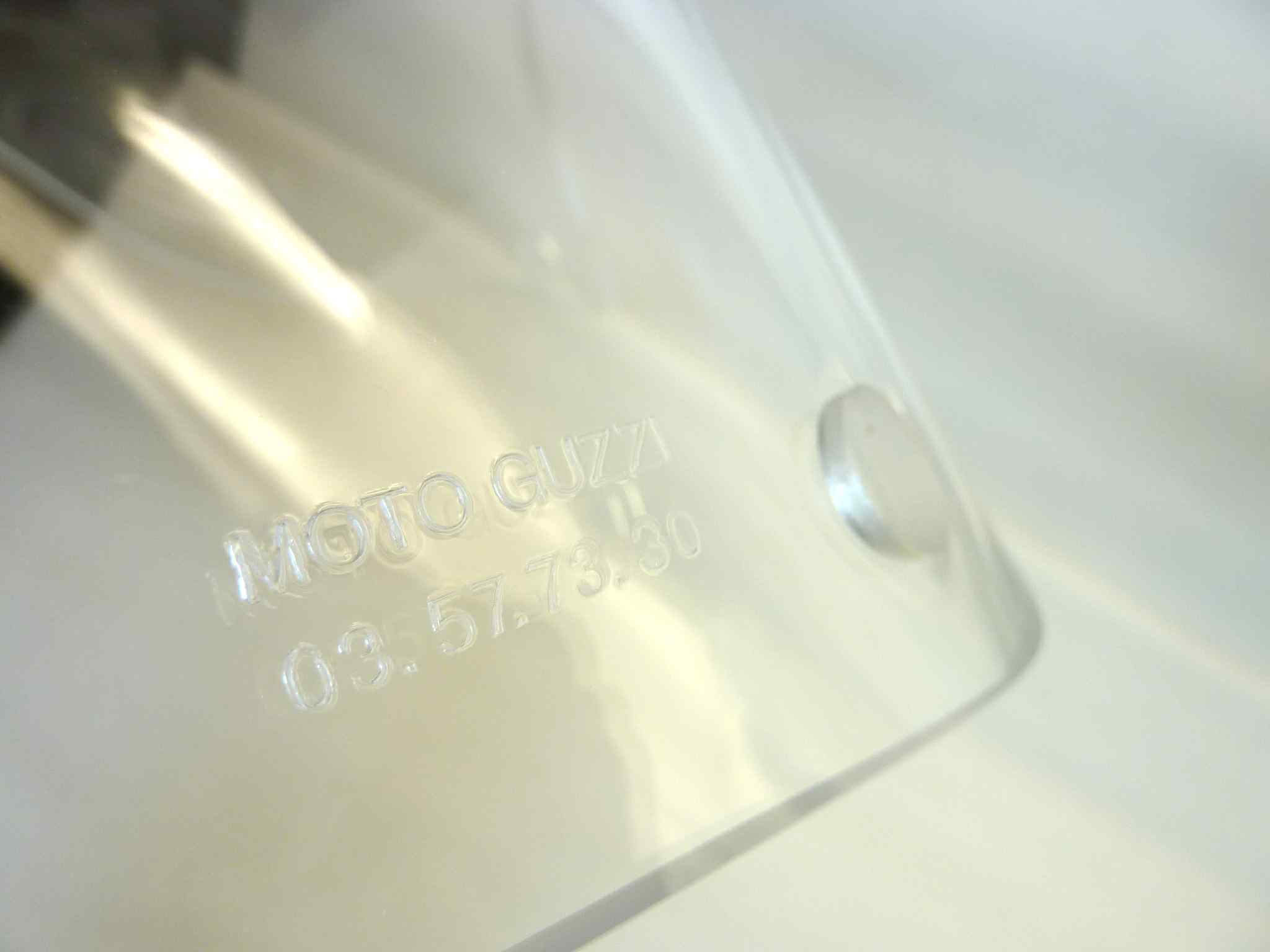 Plexiglass parabrezza Guzzi Nevada 2002 cod 31575180 cupolino con staffe NUOVO fondo di magazzino, vedi foto, LEGGI DESCRIZIONE - immagine 10