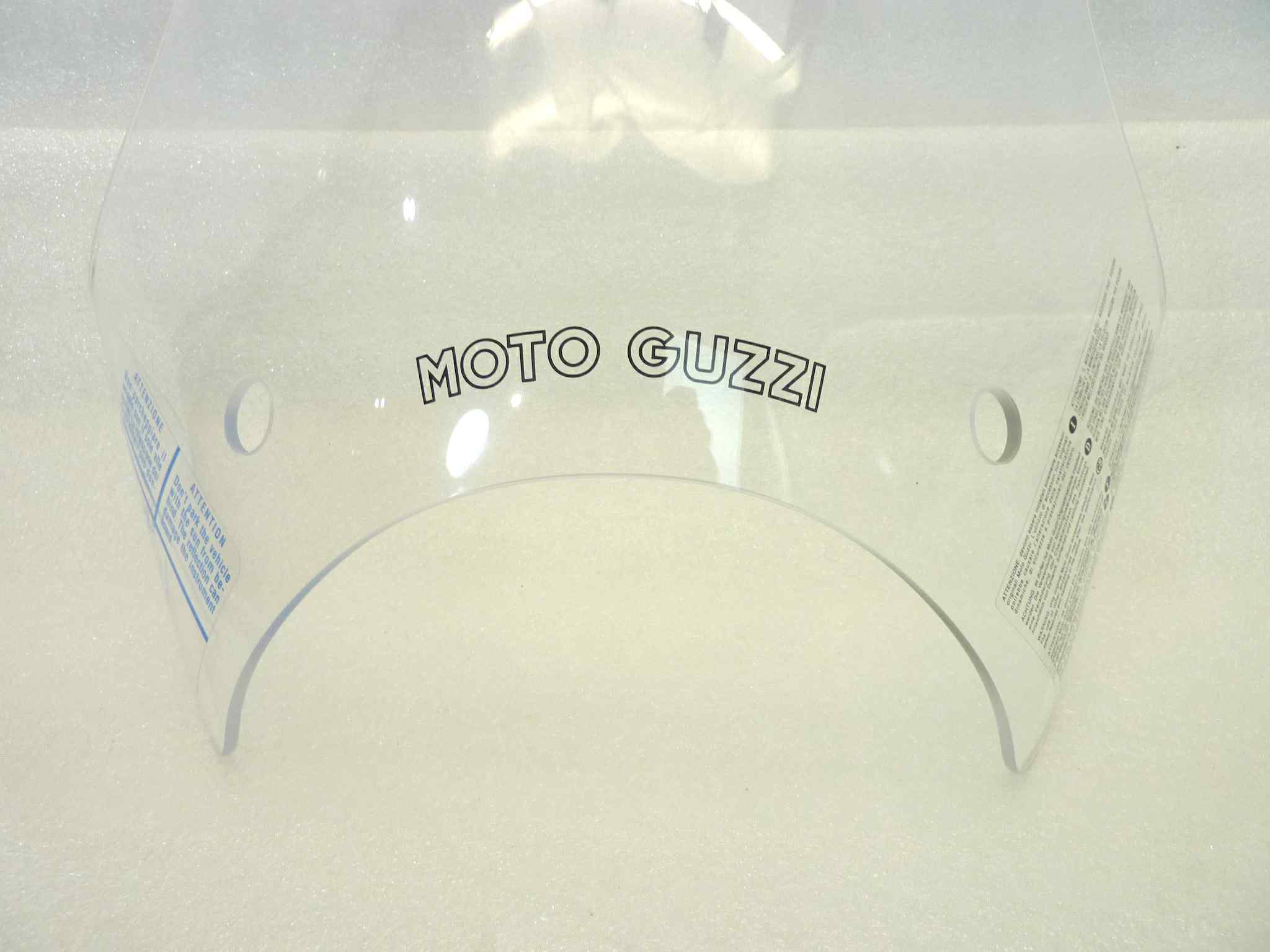 Plexiglass parabrezza Guzzi V7 750 III 3 Touring cod 2S000909 completo di staffe NUOVO fondo di magazzino, vedi foto, LEGGI DESCRIZIONE - immagine 10