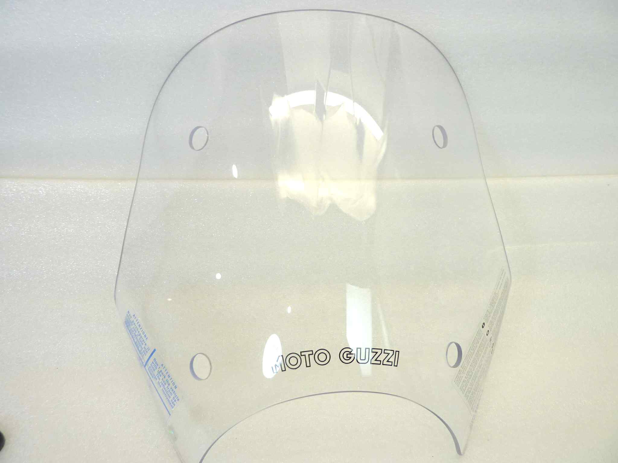 Plexiglass parabrezza Guzzi V7 Night Pack cupolino cod 2S001414 completo di staffe NUOVO fondo di magazzino, vedi foto, LEGGI DESCRIZIONE - immagine 7