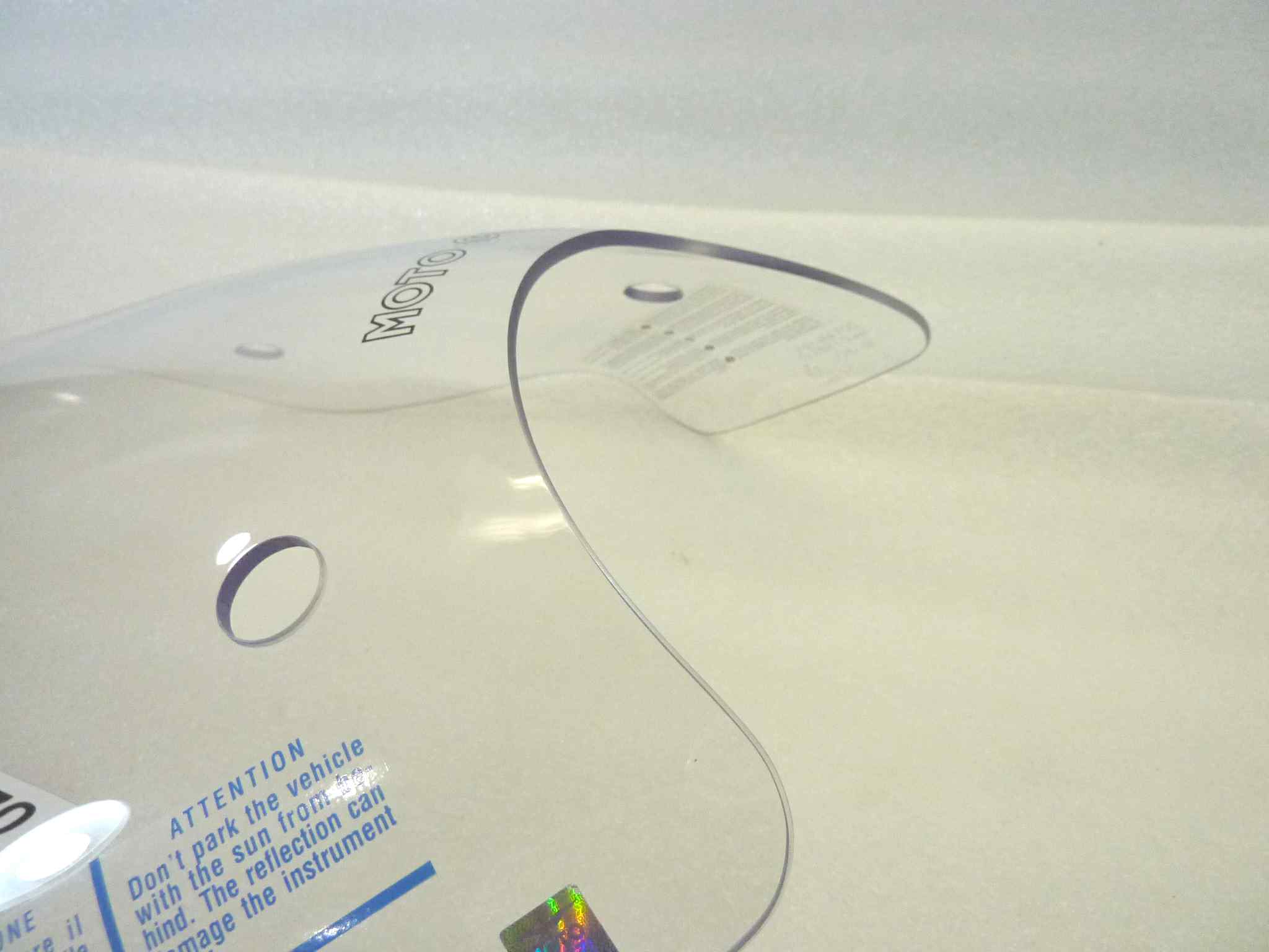 Plexiglass parabrezza Guzzi V7 Night Pack cupolino cod 2S001414 completo di staffe NUOVO fondo di magazzino, vedi foto, LEGGI DESCRIZIONE - immagine 14