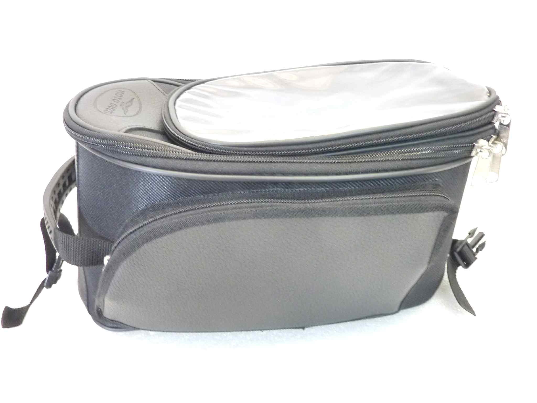 Borsa serbatoio guzzi V7 700 nylon pelle 2 tasche laterali 1 tasca superiore NUOVO fondo di magazzino, vedi foto, LEGGI DESCRIZIONE - immagine 8